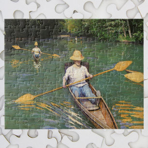 Schaatsenrijders van Gustave Caillebotte, Vintage Legpuzzel