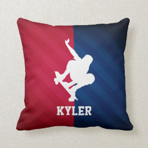 Schaatser; Rood, Wit en Blauw Kussen