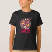 schaatser t-shirt (Voorkant)