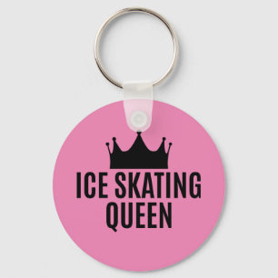 Schaatskoningin - Schaatsen Sleutelhanger