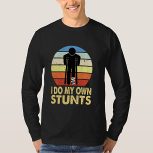 Schade aan de gebroken poot Ankle Knee Funny zal s T-shirt
