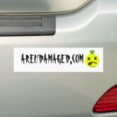 SCHADE BUMPERSTICKER (Op auto)