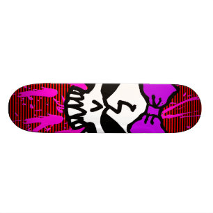 SCHADELIJK MEISJE. SKATEBOARD