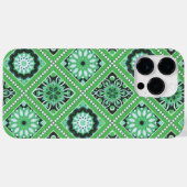 SCHADEN VAN GROENE MANDALA PATTERS Case-Mate iPhone CASE (Achterkant (horizontaal))