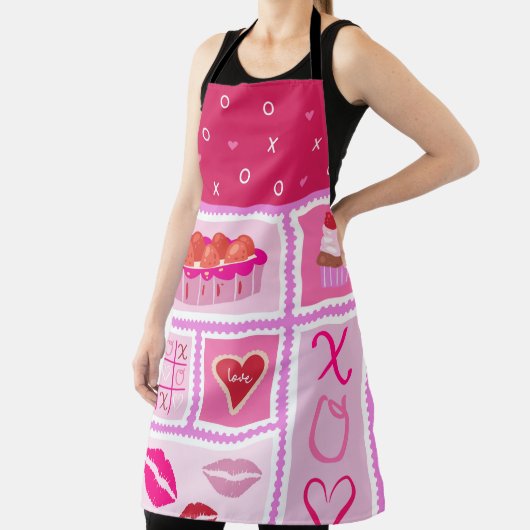 SCHADEN VAN PINK PIE BERRIES LIPS CUPCAKES SCHORT (Insitu)