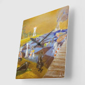 Schadtijd Vierkante Klok (Hoek)