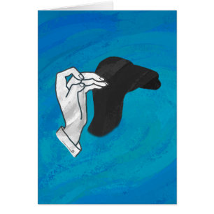 Schaduw Camel op blauw