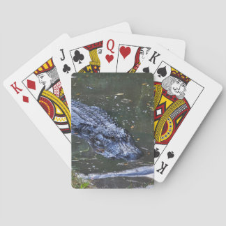 Schaduw in het ondiepe water pokerkaarten