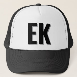 Schaduw monogram Strand Bruidsmeisjes Feest Artike Trucker Pet