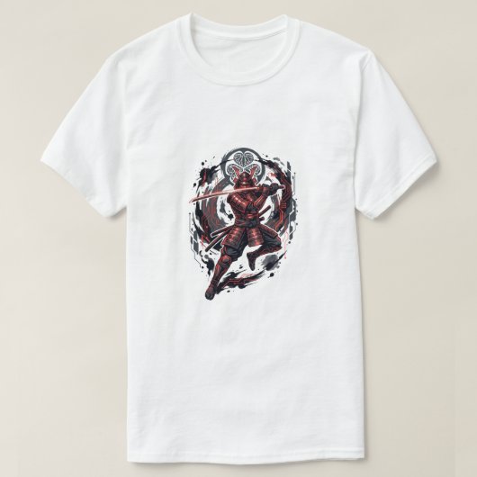 Schaduw Samurai T-shirt (Design voorkant)