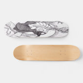 schaduw skateboard (Horizontaal)