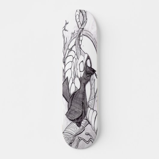 schaduw skateboard (Voorkant)