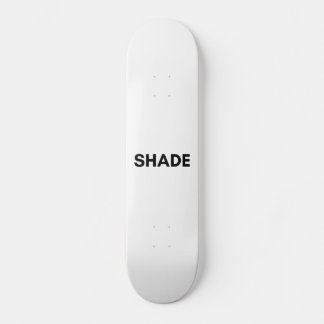 schaduw skateboard