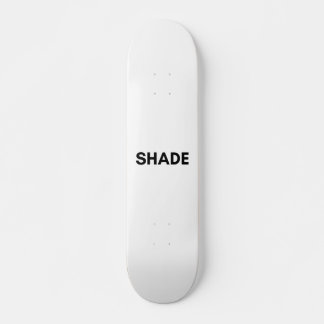 schaduw skateboard