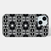 Schaduw Spiegel Patroon Case-Mate iPhone Case (Achterkant (horizontaal))