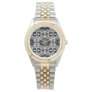 Schaduw Spiegel Patroon Horloge