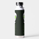 Schaduw van de dood - schedel waterfles (Links)