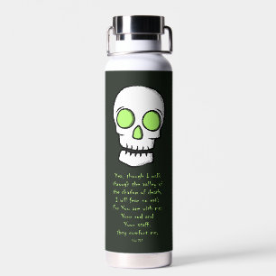 Schaduw van de dood - schedel waterfles