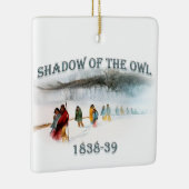 Schaduw van de Owl 1838-39 Keramisch Ornament (Rechts)