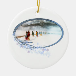 Schaduw van de Owl op het spoor van de tranen Keramisch Ornament