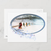 Schaduw van de Uil op het pad van tranen Briefkaart (Voorkant / Achterkant)