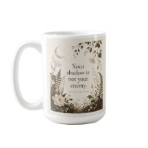 Schaduw Werk Botanische Vintage Bloemige Citaat