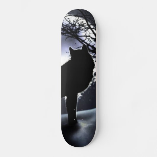 schaduw_wolf skateboard (Voorkant)