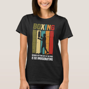 Schaduwboksen Stoten Kickboksen G Handschoenen Bok T-shirt