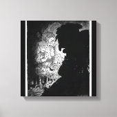 Schaduwen - canvas afdruk (Voorkant)