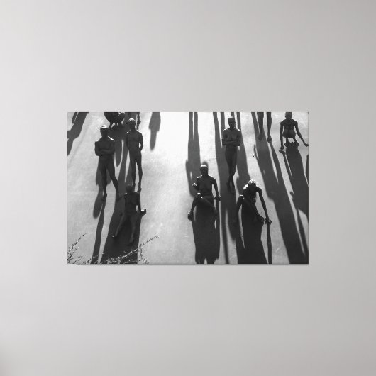 Schaduwen Canvas Afdruk (Voorkant)