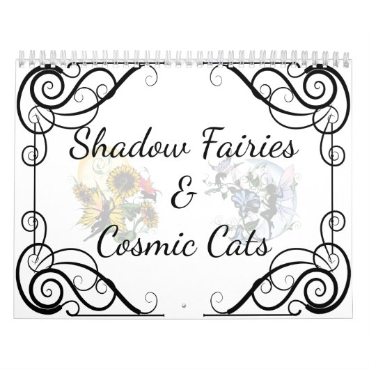 Schaduwen en kosmische katten kalender (Hoes)