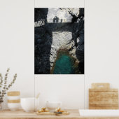 Schaduwen in Monterosso al Mare Poster (Keuken)