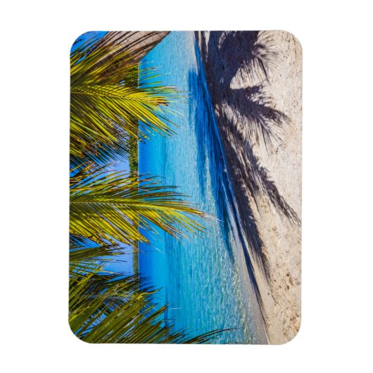 Schaduwen op het strand magneet (Verticaal)