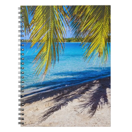 Schaduwen op het strand notitieboek (Voorkant)