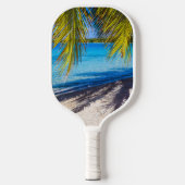 Schaduwen op het strand pickleball paddle (Voorkant)