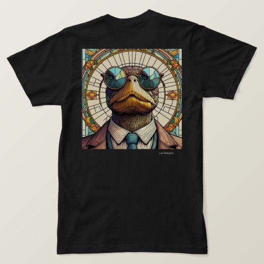 Schaduwen T-shirt (Design achterkant)