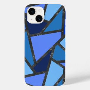 Schaduwen van blauw gekleurd glas Case-Mate iPhone 14 hoesje