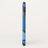 Schaduwen van blauw gekleurd glas Case-Mate iPhone case (Achterkant / rechts)