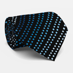 Schaduwen van Blauw met Veranderlijke Achtergrondk Stropdas