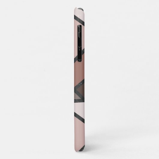 Schaduwen van bruin gekleurd glas Case-Mate iPhone case (Achterkant/links)