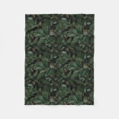 Schaduwen van de Eiken (Nacht) Fleece Deken (Voorkant)