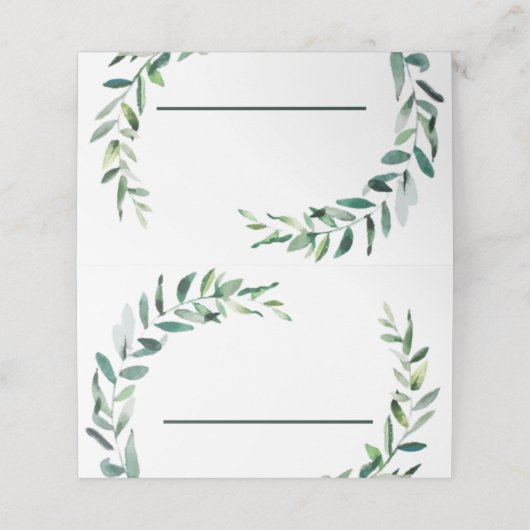 Schaduwen van de Groene - Verklapte Zitplaatskaart (Buitenkant ongevouwen)