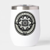 Schaduwen van de oude wereld waterfles (Voorkant)