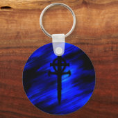 Schaduwen van een BLue Dawn Sleutelhanger (Voorkant)