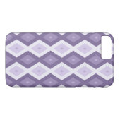 Schaduwen van het lavendiamantpatroon Case-Mate iPhone case (Achterkant (Horizontaal))