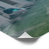 Schaduwen van het netwerk perfect poster (Hoek)