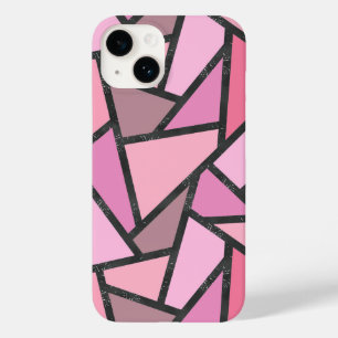 Schaduwen van het patroon van gekleurd koraal glas Case-Mate iPhone 14 hoesje