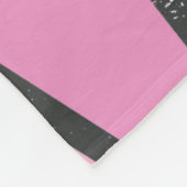 Schaduwen van het patroon van gekleurd koraal glas fleece deken (Hoek)