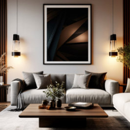 Schaduwen van Luxe Poster
