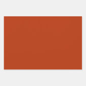 Schaduwen van Oranje geometrische Abstracte kunst Inpakpapier Vel (Voorkant 3)